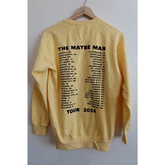 AJR Brothers The Maybe Man Tour 2024 Sweatshirt Band Shirt Double Sided Sz Small - Picture 5 of 5